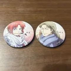 新劇場版　銀魂　吉原大炎上 ローソン　コラボ　 缶バッジ　神威　阿伏兎