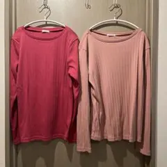 ハニーズ　シンプル　カットソー 2色まとめ売り