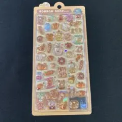 ほかほかボンボン　パン　ボンボンドロップシール　ベーカリー　クマ
