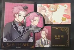 ブルーロック 糸師冴 マジシャン 箔押しブロマイド 缶バッジ セット