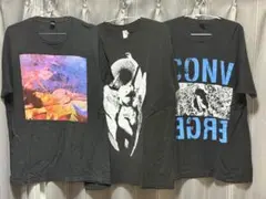 CONVERGE Tシャツ（Lサイズ） 3枚set
