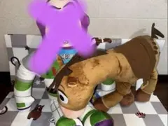 トイストーリー トイ•ストーリー ぬいぐるみ ブルズアイ