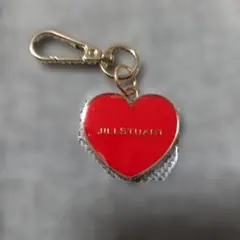 JILLSTUART ハート型チャーム 赤