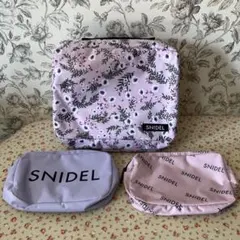 【未使用】SNIDEL 花柄ポーチセット 大小3点