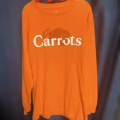 Carrots オレンジ Lサイズ 長袖カットソー アメリカ製のサムネイル