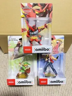 【即発送】amiibo ガオガエン　こどもリンク　テリー　セット　新品未開封