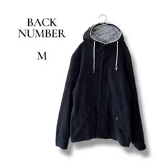 BACK NUMBER ライトオン　メンズ　パーカー　Mサイズ　ネイビーのサムネイル