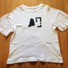 【ZARA ザラ】ゆったり 白 Tシャツ F 半袖 大きいサイズ