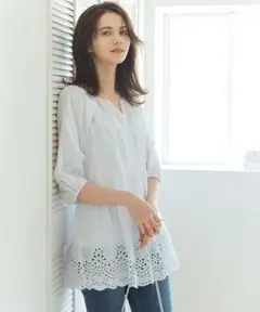 新品　タグ付き　23区　　冷感　半袖ブラウス 楽天市場】大きいサイズ レディース トップス ブラウス シャツ