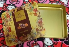 GODIVA ゴディバ 空き缶 クッキー缶 期間限定秋デザインのサムネイル