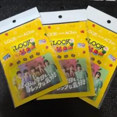 不二家 LOOK meets ACEes ステッカー 3枚セット
