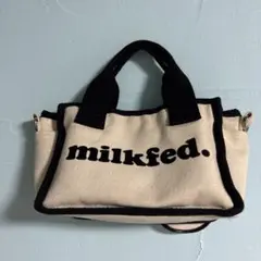 milkfed. ショルダーバッグ ベージュ/ブラックのサムネイル
