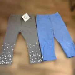 新品・タグ付き・レギンス2点セット