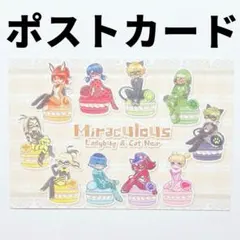 ミラキュラス　レディバグ　シャノワール　ポストカード　ポップアップストア　非売品