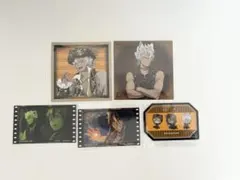 ツイステ レオナ ラギー ジャック ましコレ カード ステッカー サバナクロー