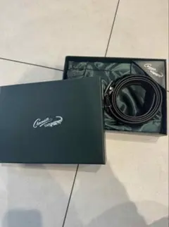 Lacoste/レザーベルト チョコ