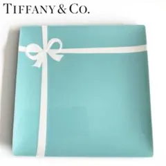 未使用 Tiffany＆Co. ブルーボックスプレート スクエアプレート
