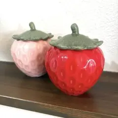 ☆未使用品☆マザーガーデン いちご 小物入れ 陶器 2個セット - メルカリ