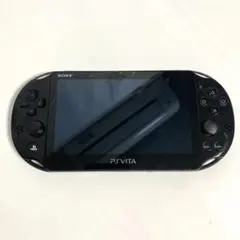 PS Vita PCH-2000 ブラック 本体 作動品 訳あり