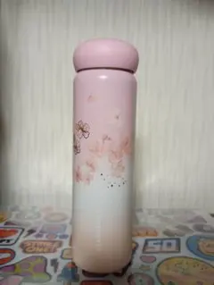 SAKURA2025ステンレスボトルぺールピンクグラデーション355ml