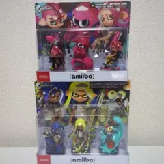 【新品未開封】　Splatoon amiibo トリプルセット スプラトゥーン