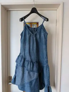 あちゃちゅむムチャチャのバンビ柄ノースリーブ ワンピース あちゃちゅむムチャチャのバンビ柄ノースリーブ ワンピース - メルカリ