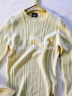 Dolce & Gabbana アイボリーリブセーターのサムネイル