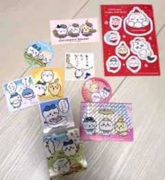 ちいかわステッカー＆シールセット