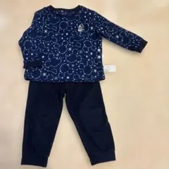 UNIQLO キッズ　ディズニー フリースパジャマ　100cm
