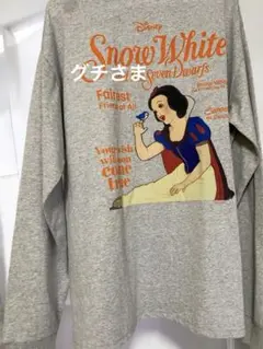 DEAR LAUREL白雪姫　スノーホワイト メンズ　長袖Tシャツ グレー