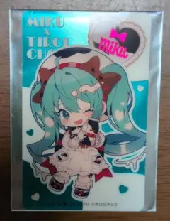 チロルチョコ 初音ミク オリジナルクリアカード 1枚