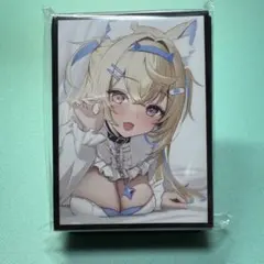 [ 同人 カードスリーブ ] 60枚 1セット　ホロライブ　フワワ・アビスガード