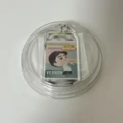 SEVENTEEN パズチ ラベル缶 アクリルキーホルダー VERNON