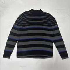 ボーダーニットセーター フリーサイズ