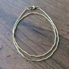 ビーズネックレス　チョーカー　ハンドメイド