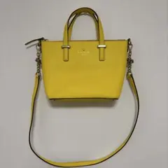 ケイトスペード　イエロー　2wayショルダー　ハンド　バッグのサムネイル