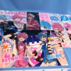 すとぷり　クリアファイル（さとみ＆ころん）6枚セット