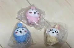 ちいかわ　ソフビフィギュア4 ちいかわ　ハチワレ　モモンガ　②