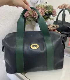 LONGCHAMP ハンドバッグ　ボストンバッグ レザーのサムネイル