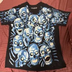 LIQUID BLUE スカル柄 Tシャツのサムネイル