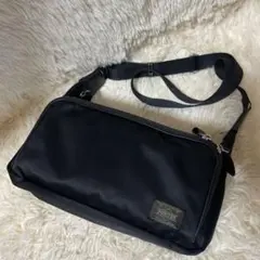 美品✨ PORTER PLAN ポーター プラン ショルダーバッグ ブラック
