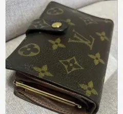 Louis Vuitton 二つ折り財布 ダークブラウン　極美品