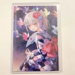 ぶいすぽ　空澄セナ　4周年記念　箔押しサイン　ポストカード