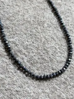 K18WG ブラックダイヤモンド 50.00ct ネックレス - メルカリ
