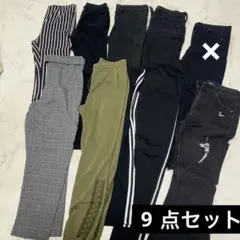 黒スキニーパンツ ラインパンツ スキニー