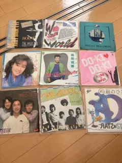 ☆*様 【レコードまとめ売り36】 シングルアニメレコード 4 枚セット