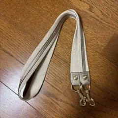INC様専用　COACHベージュ ショルダーストラップ ゴールド金具