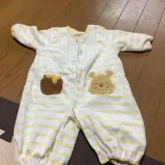 ストライプロンパース 60-70cm