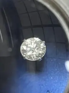 訳あり　k18天然ダイヤモンド片耳ピアス　１ｃｔ　ソーティング付き 訳あり k18天然ダイヤモンド片耳ピアス 1ct ソーティング付き