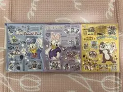 ディズニー　メモ帳　ドナルド　デイジー　チップ　デール　新品未使用